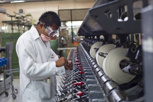 Estudiante de la Escuela Superior de Ingeniería Textil